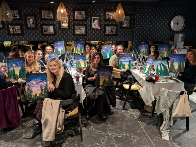 Painting party in Cambridge: The LAB